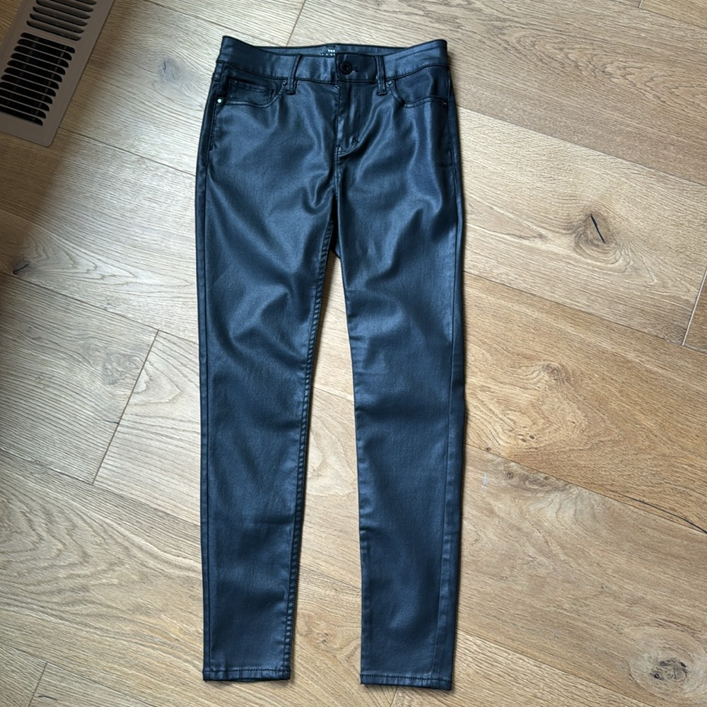 White House Black Market Skinny Coated Jean